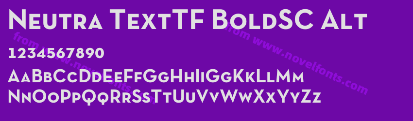 Neutra TextTF BoldSC AltPreview