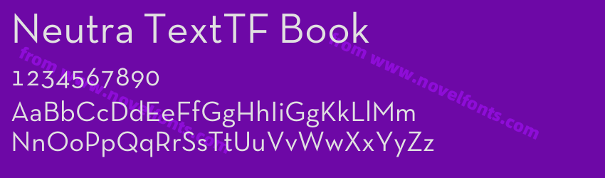 Neutra TextTF BookPreview