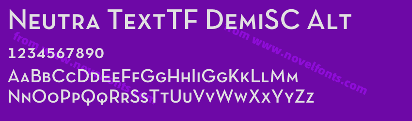 Neutra TextTF DemiSC AltPreview