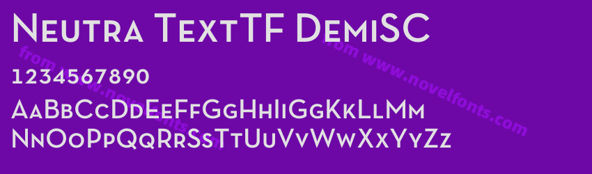 Neutra TextTF DemiSCPreview