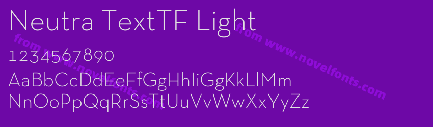 Neutra TextTF LightPreview