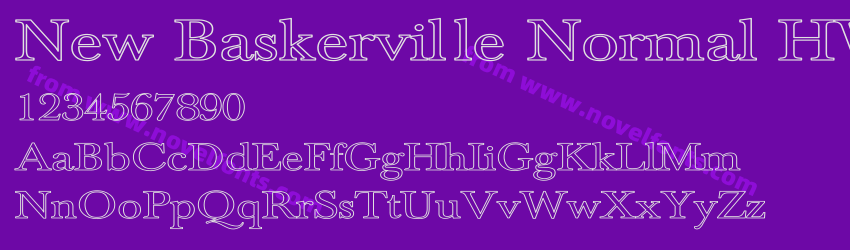 NewBaskerville-Normal HWPreview