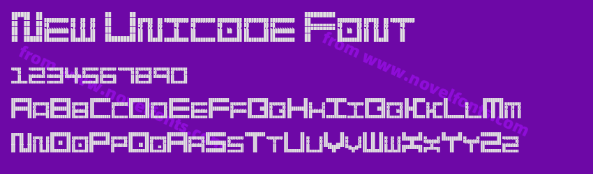 New Unicode FontPreview