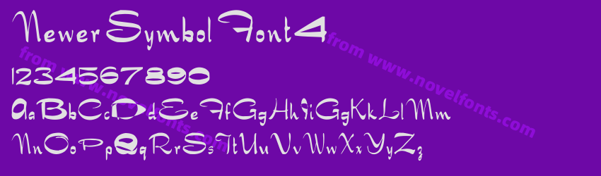 Newer Symbol Font4Preview