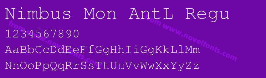 Nimbus Mon AntL ReguPreview
