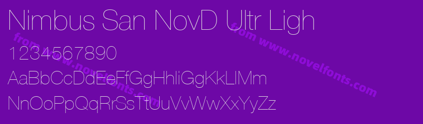 Nimbus San NovD Ultr LighPreview