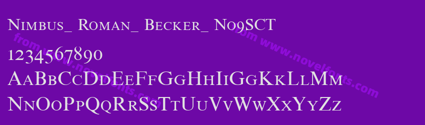 Nimbus_ Roman_ Becker_ No9SCTPreview