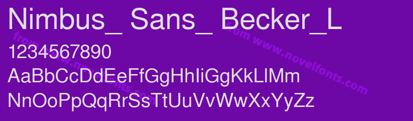 Nimbus_ Sans_ Becker_LPreview