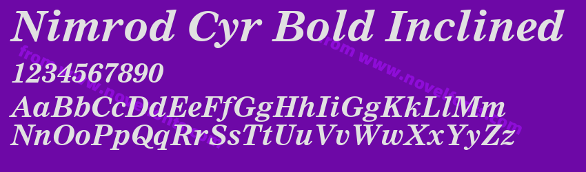 Nimrod Cyr Bold InclinedPreview