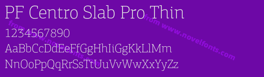 PF Centro Slab Pro ThinPreview