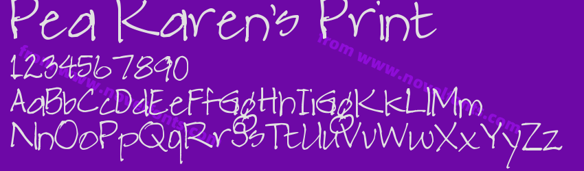 Pea Karen's PrintPreview