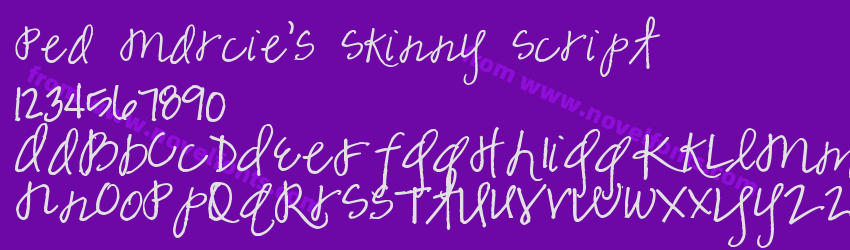 Pea Marcie's Skinny ScriptPreview