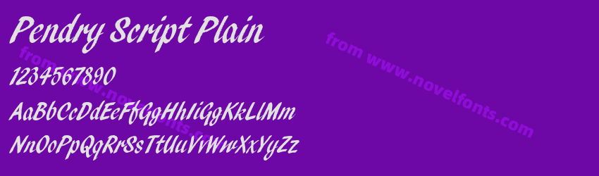 Pendry Script PlainPreview