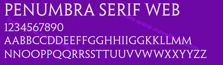 Penumbra Serif WebPreview