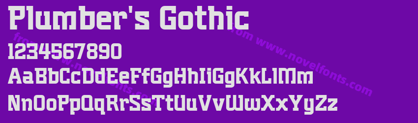 Plumber's GothicPreview