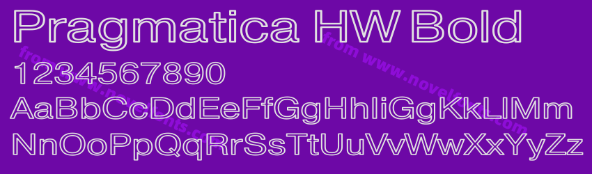 Pragmatica HW BoldPreview