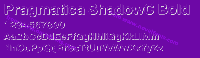 Pragmatica ShadowC BoldPreview