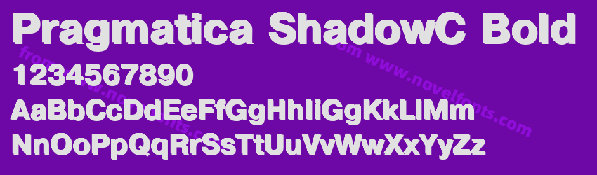 Pragmatica ShadowC BoldPreview