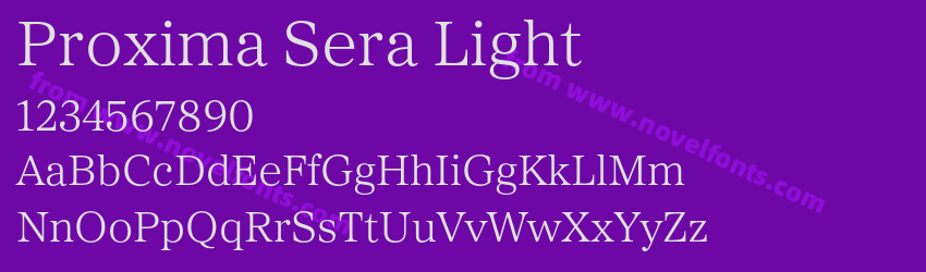 Proxima Sera LightPreview