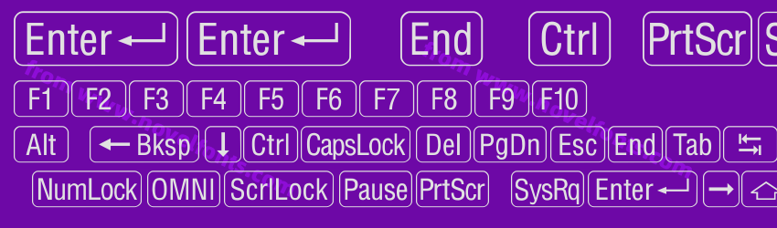 RR Key Caps NormalPreview