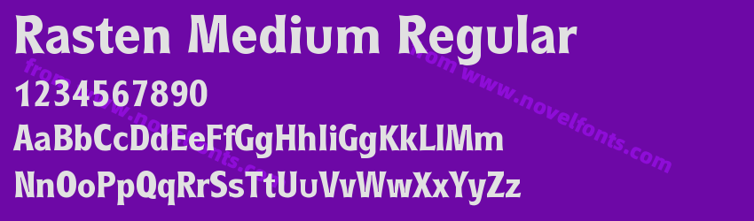 Rasten Medium RegularPreview