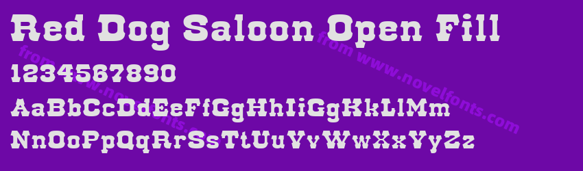 Red Dog Saloon Open FillPreview