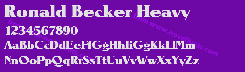 Ronald Becker HeavyPreview