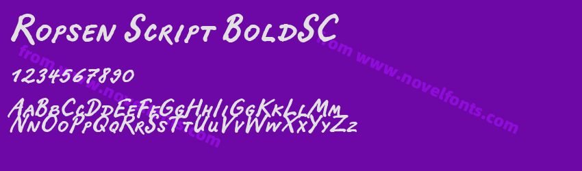 Ropsen Script BoldSCPreview