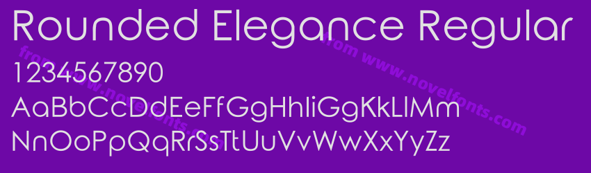 Rounded Elegance RegularPreview