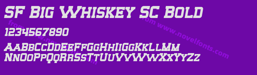 SF Big Whiskey SC BoldPreview