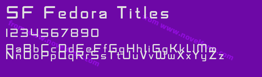 SF Fedora TitlesPreview