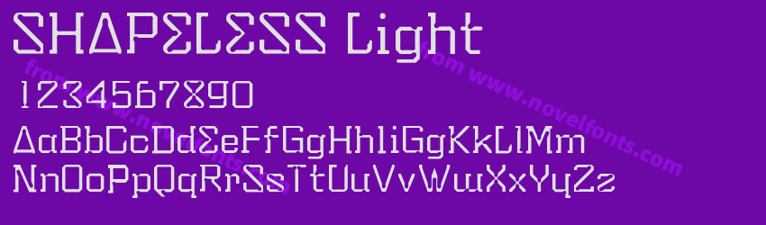 SHAPELESS LightPreview