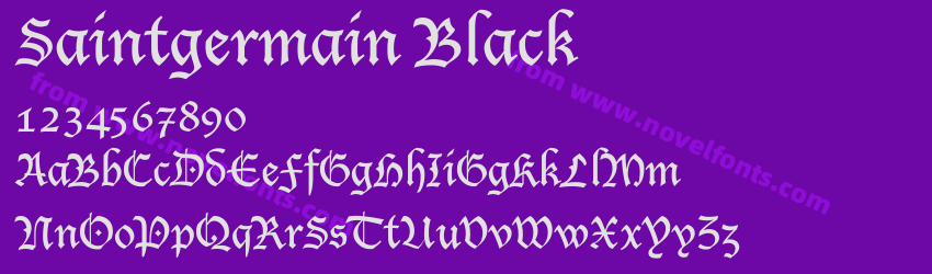 Saintgermain BlackPreview