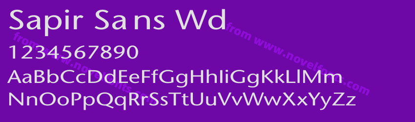 Sapir Sans WdPreview