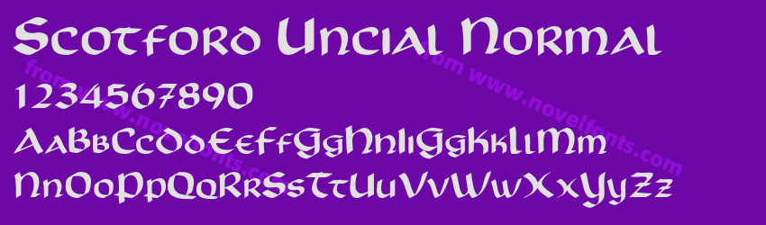 Scotford Uncial NormalPreview