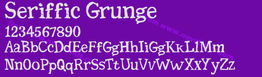 Seriffic GrungePreview