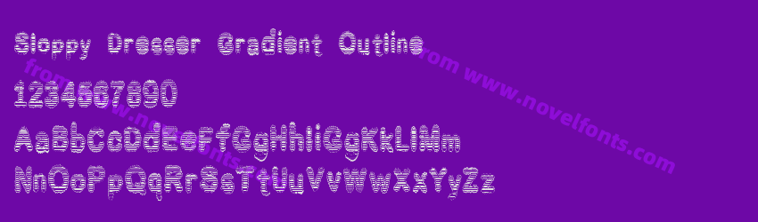 Sloppy Dresser Gradient OutlinePreview