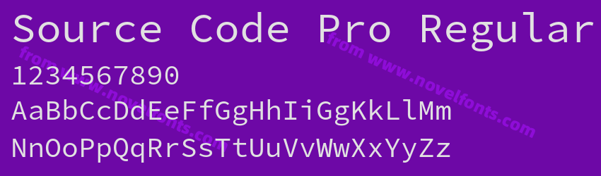 SourceCodePro-RegularPreview