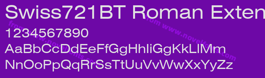 Swiss721BT Roman ExtendedPreview