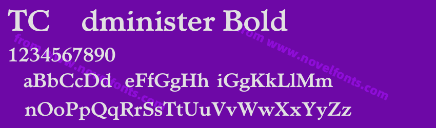 TC Administer BoldPreview