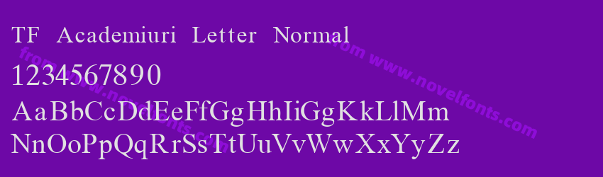 TF Academiuri Letter NormalPreview