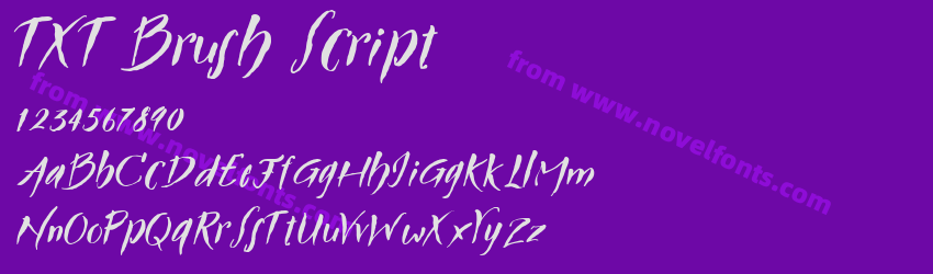 TXT Brush ScriptPreview