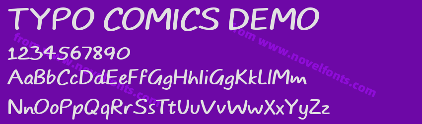 TYPO COMICS DEMOPreview