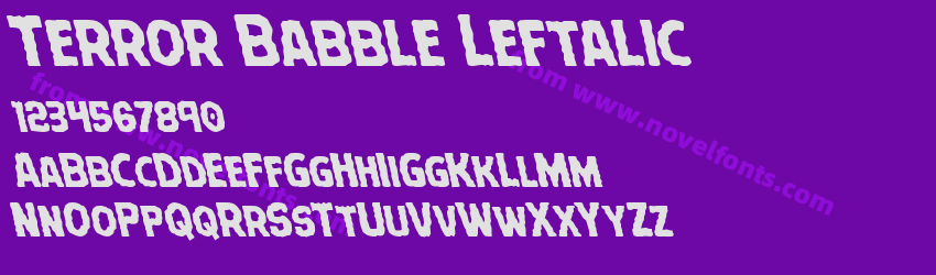 Terror Babble LeftalicPreview