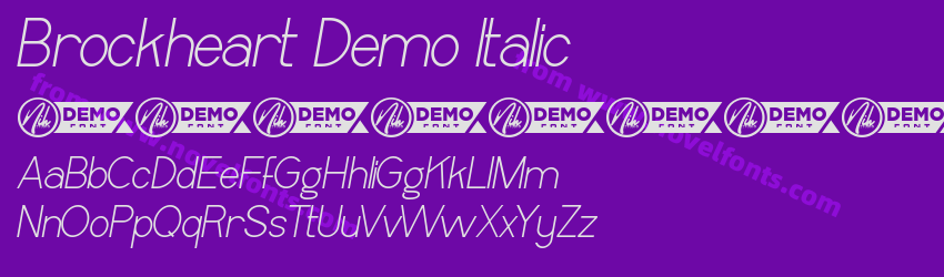 Brockheart Demo ItalicPreview