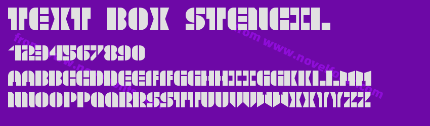 Text Box StencilPreview