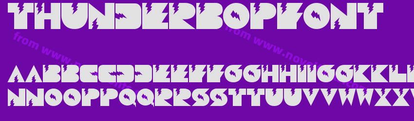 ThunderbopfontPreview