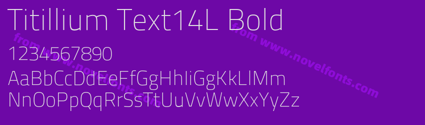 Titillium Text14L BoldPreview