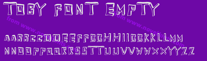 Toby Font EmptyPreview