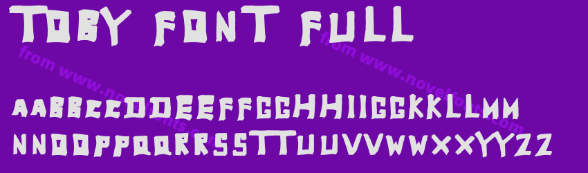 Toby Font FullPreview